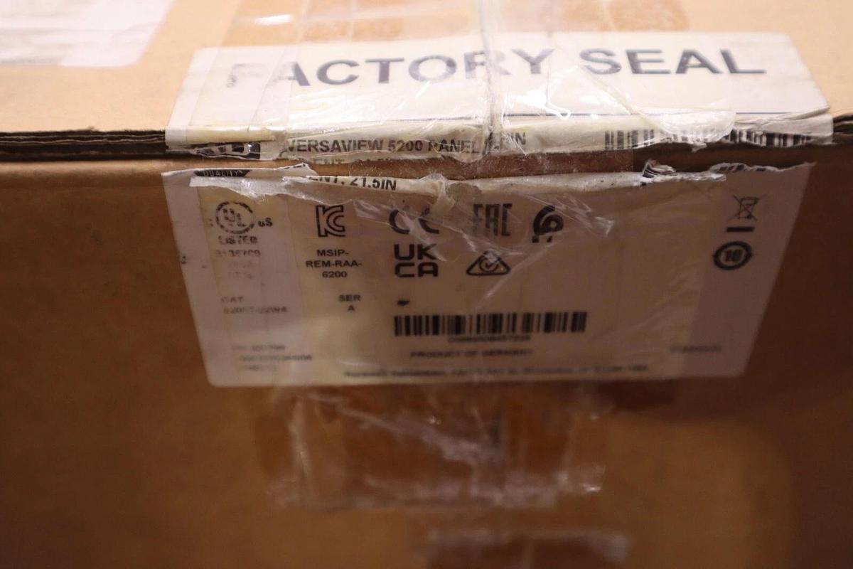 Allen-Bradley Versaview 5200 21.5" Multi-Touch 6200-22WA / 6200T-22WA NEW #1701B