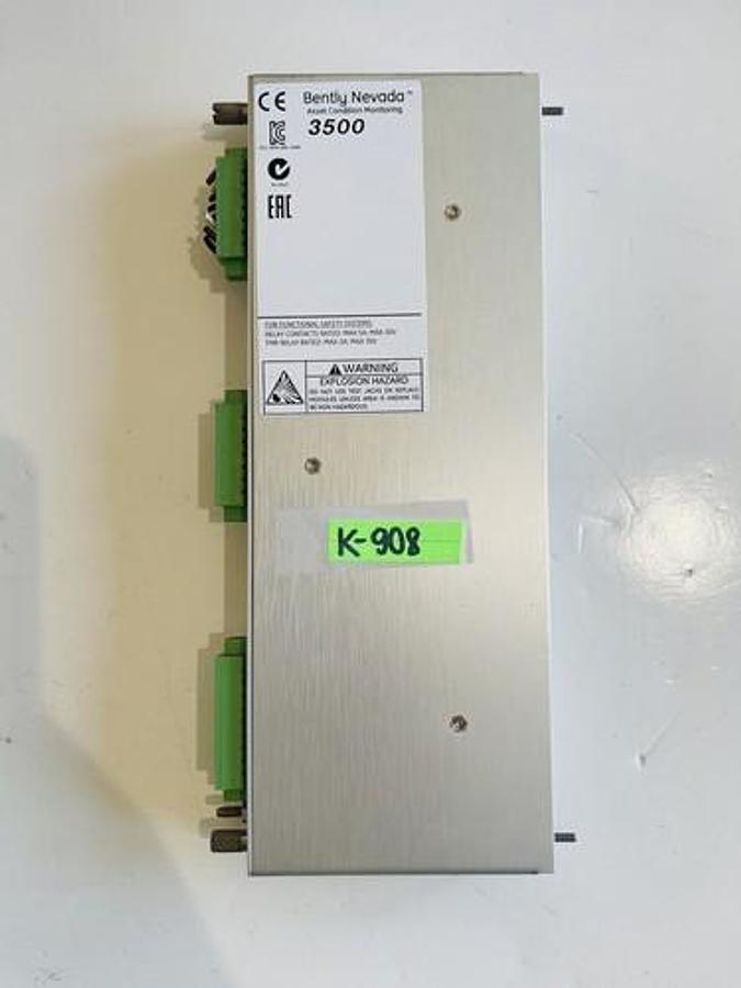 Used Bently Nevada 140471-01 Series 3500/42 Prox/Velom I/O Module K-908