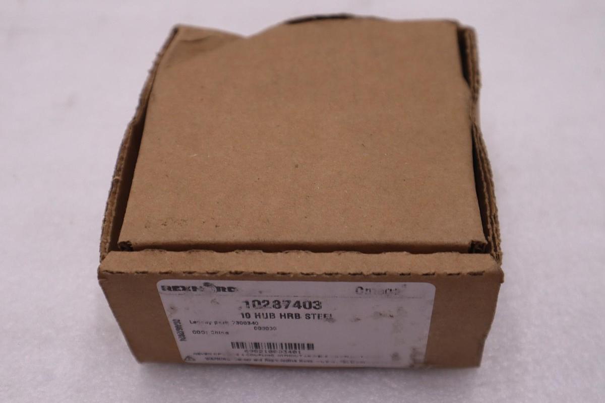 New Rexnord Omega 10287403 10 Hub HRB Steel 7300340 STOCK GF-1290