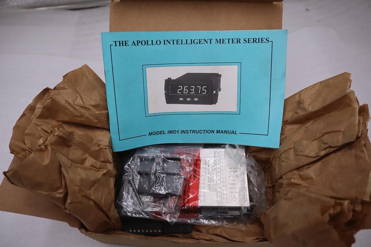 Used Red Lion IMD10162 Intelligent Decade Voltage Meter Alarm - STOCK K-3001CC