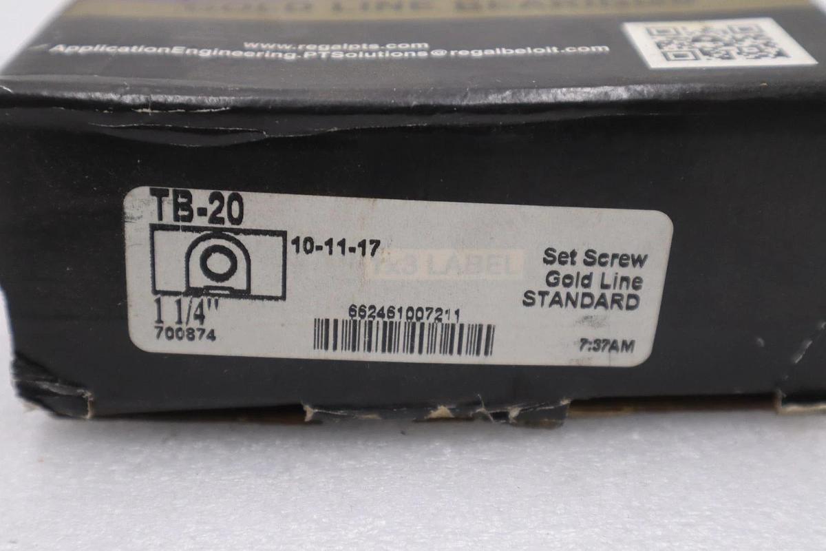 Used NEW Sealmaster TB-20 Pillow Block Bearing 1-1/4" STK L235CC