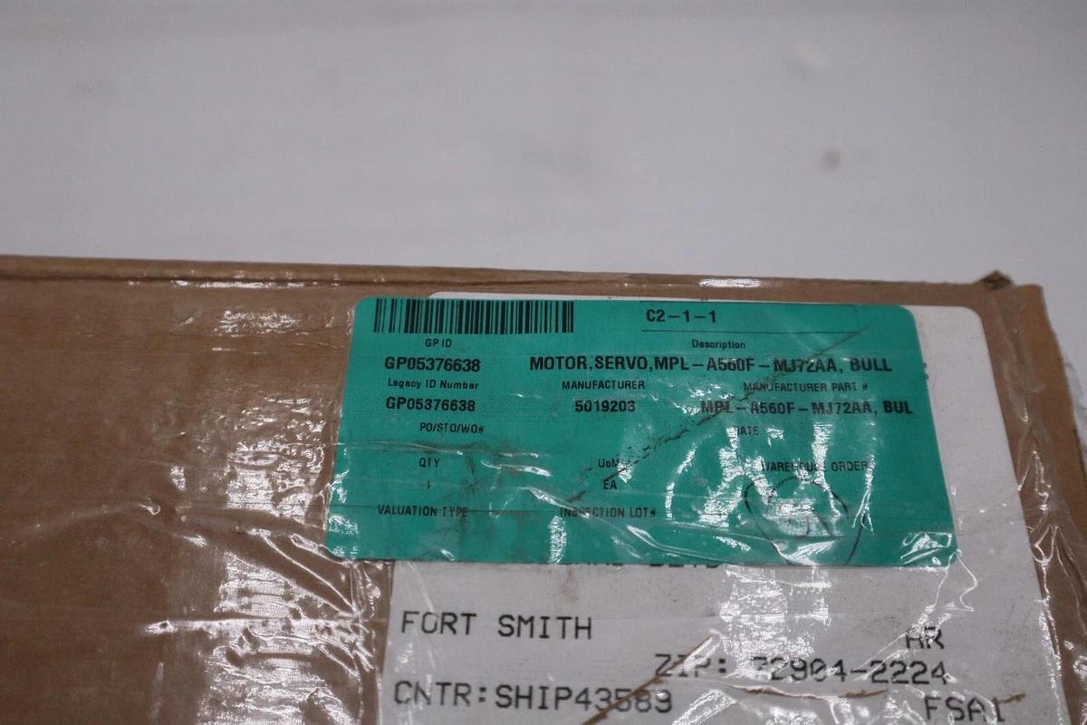 Refurbished MPL-A560F-MJ72AA ALLEN BRADLEY KINETIX SERVO MOTOR REFURBISHED STOCK 620D