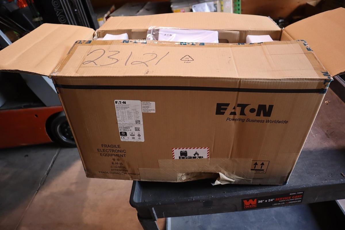 Used EATON POWERXL DG1 AC Drive 50/60HP DG1-34072FN-C21C 9702-4009-00P STOCK 4915A