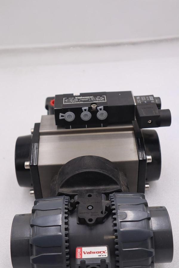 VALWORX 530175 AP075 PNEUMATIC ACTUATOR W/ 529102A SOLENOID 529910A VALVE #006-A