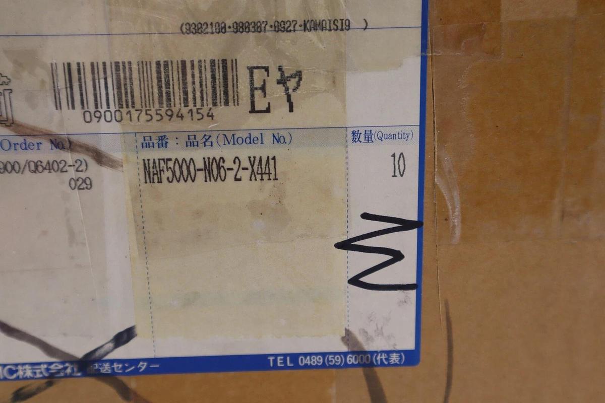 Used SMC NAF5000-N06-2-X441 (PKG OF 10) NEW IN BOX STOCK S-327