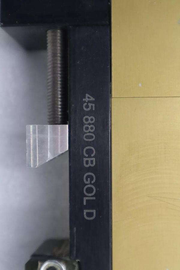 Used Mario Cotta 45 880 CB Gold Pneumatic Shear Knife Holder STOCK S-127-A