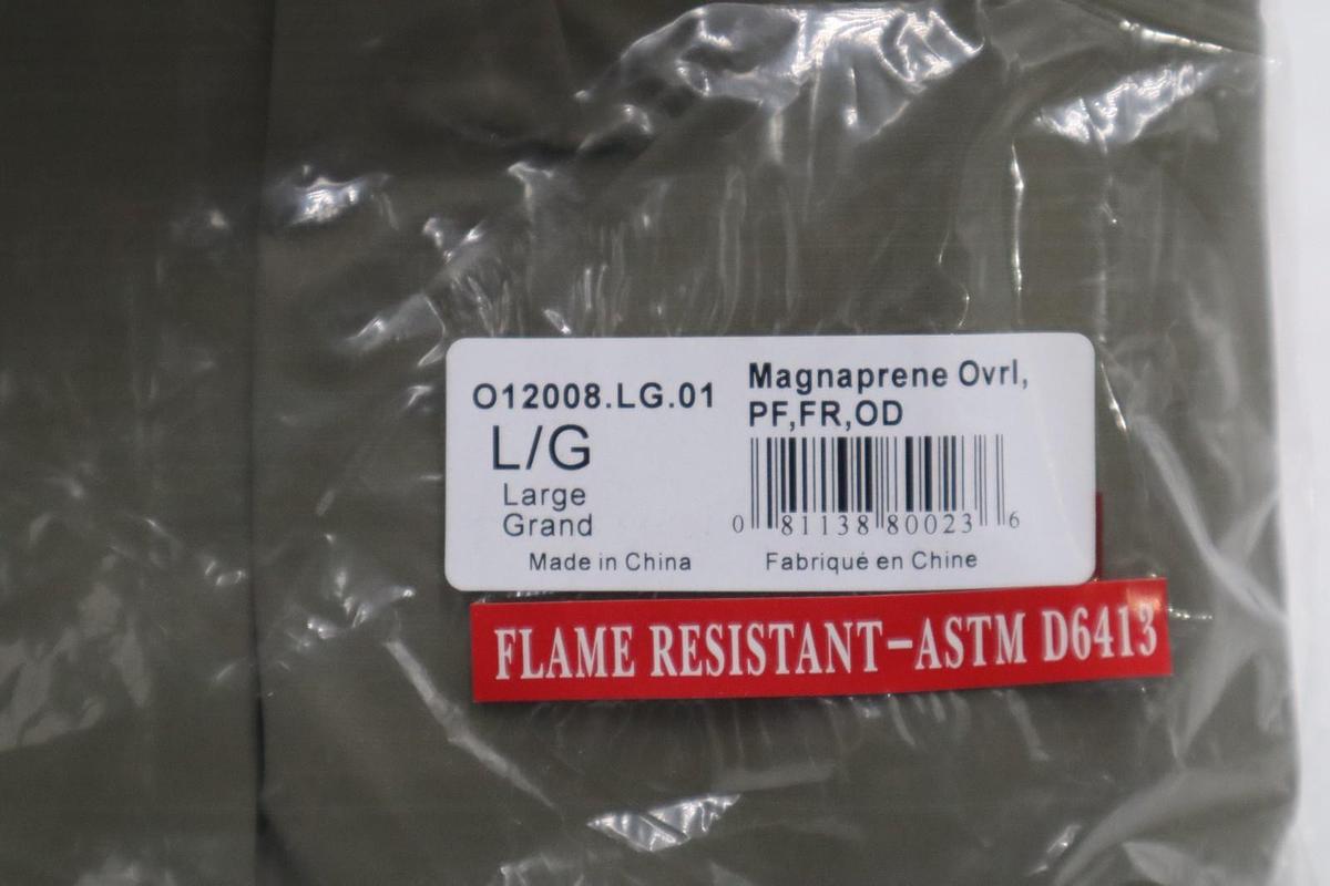 TINGLEY O12008 Magnaprene Flame Resistant Rain BIB 2X LARGE STK SGF95