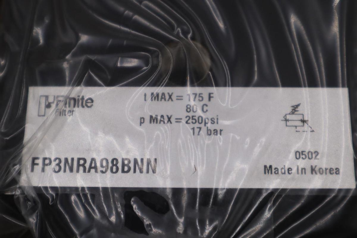 Used NEW OPEN BOX FINITE FP3NRA98BNN FILTER STK GF346
