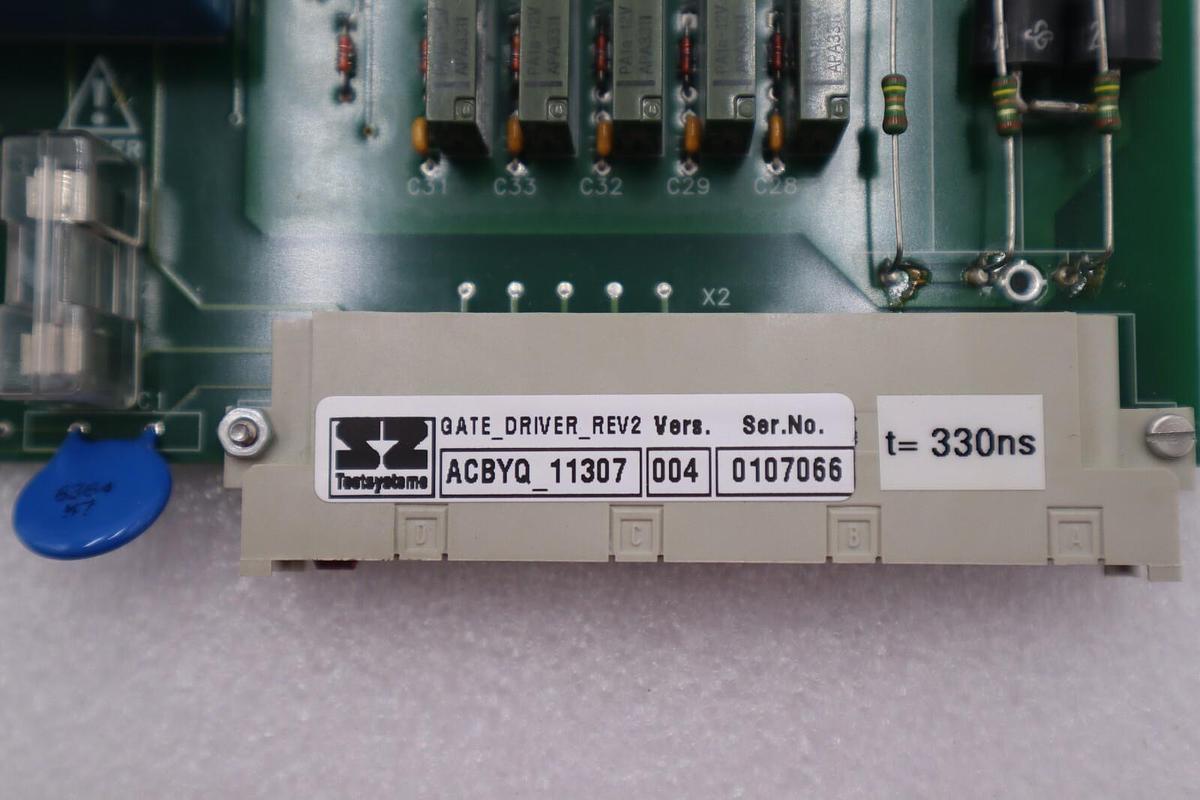 Used NEW GATE DRIVER REV2 ACBYQ_11307 adcfy-10806-00 STOCK #2869