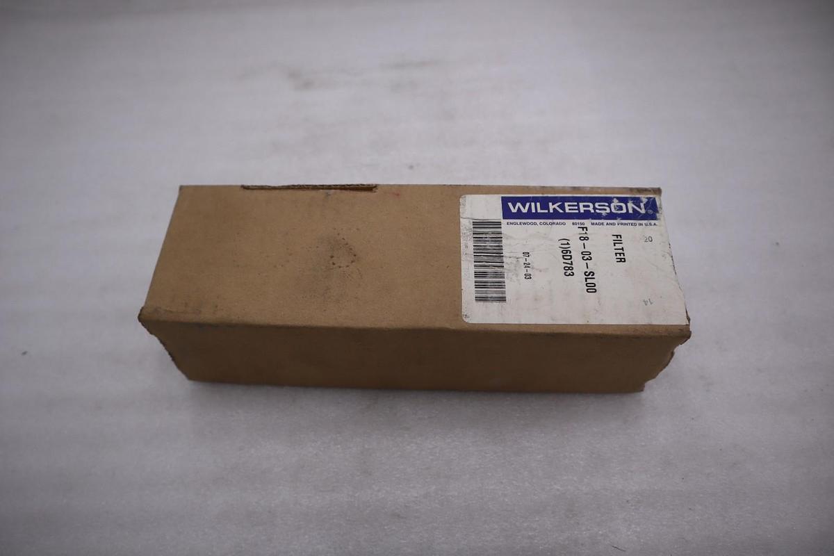 Wilkerson F18-03-SL00 COMPRESSED AIR FILTER 3/8" NPT - STOCK GF354A