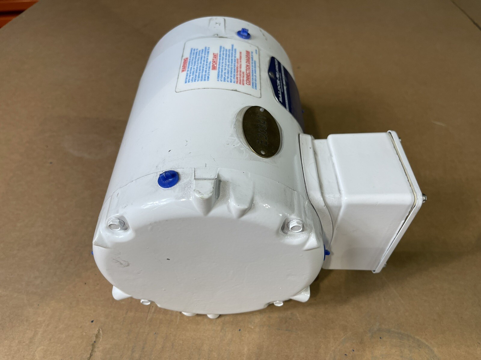 Used .5 HP BALDOR MOTOR SPEC 35Z862-1706G1 3450 RPM NEW MOTOR FRAME 56CZ S-65