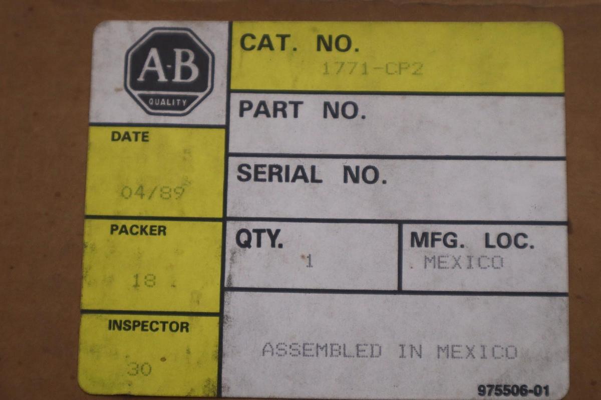Used NEW ALLEN BRADLEY 1771-CP2 POWER SUPPLY CABLE 1771CP2 STOCK SGF-273