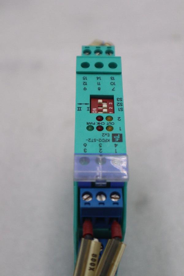 Used Pepperl + Fuchs KFD2-ST2-Ex2 Switch Amplifier K-System 1095625 STOCK K-3830