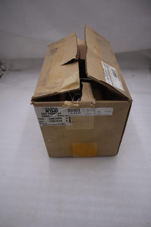 TRANSFAB TMS DO 1500PH/ DO1500PH CONTROL TRANSFORMER - STOCK SGF122