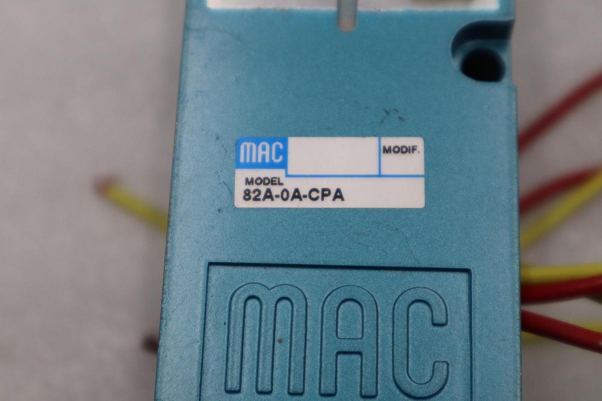 NEW MAC 82A-0A-CPA-00-0006 Solenoid Valve Base STOCK H1463