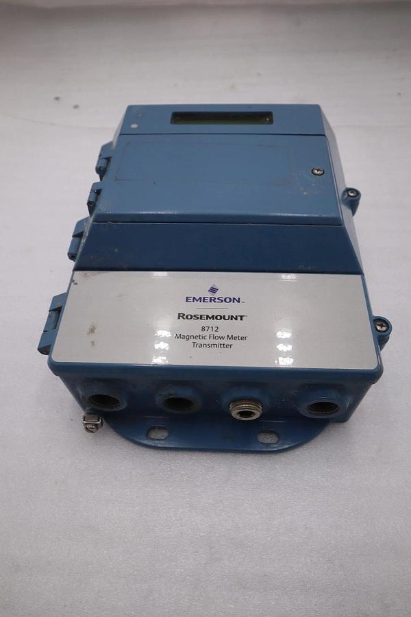 Used Emerson Rosemount 8712 Transmitter Magnetic Flowmeter 8712EMR1A1M4 STOCK H1888