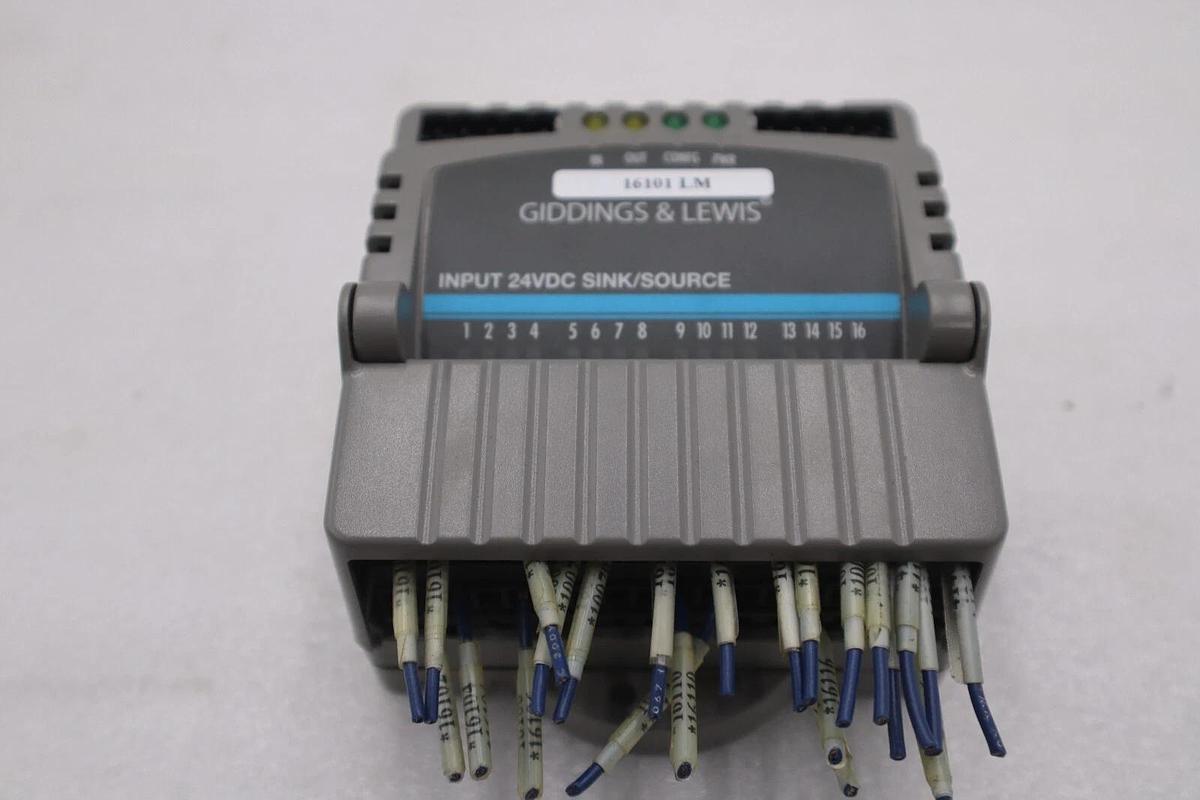 Used Giddings & Lewis M.1300.7372 R1 Input Module 24VDC SINK/SOURCE STOCK K-2919-A
