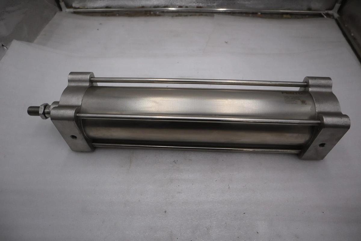 Used FESTO CRDNG-100-350-PPV-A-S6 185298 Standard Cylinder - STOCK GF622