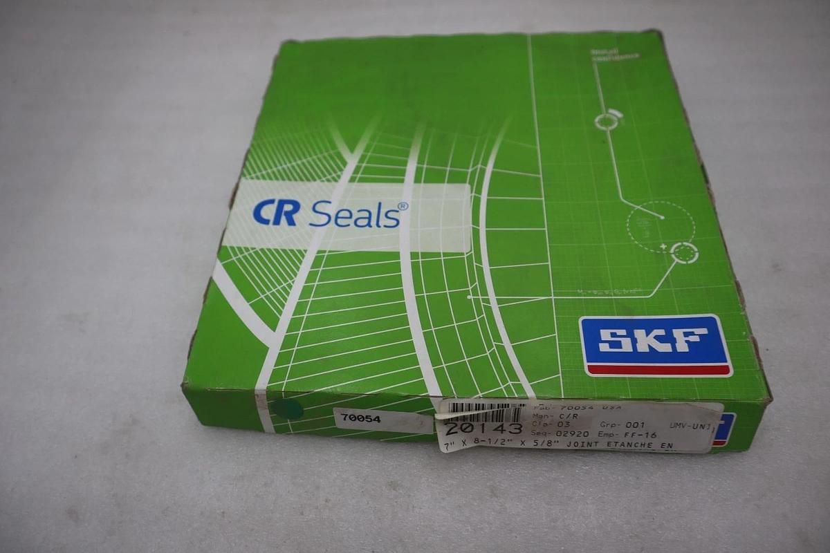 Used SKF 70054 RADIAL SHAFT SEAL DOUBLE METAL CASE CRWHA1 - STOCK GF1091
