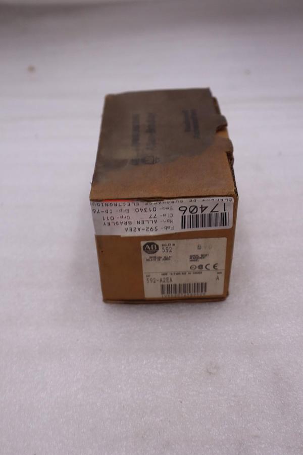 Used Allen Bradley 592-A2EA Ser A Manual Reset Overload Relay AB STOCK GF953A