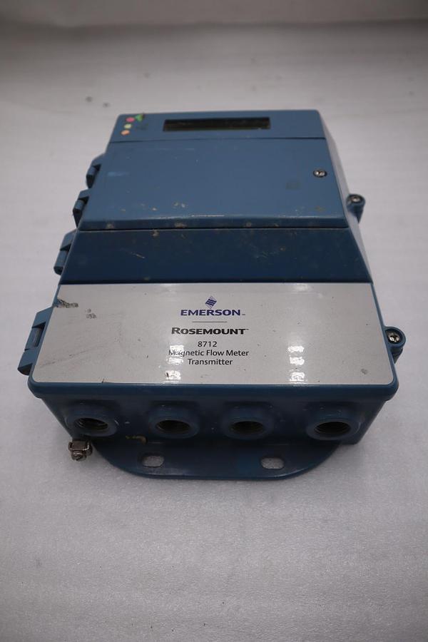 Used Emerson Rosemount 8712 Transmitter Magnetic Flowmeter 8712EMR1A1M4 STOCK H1893