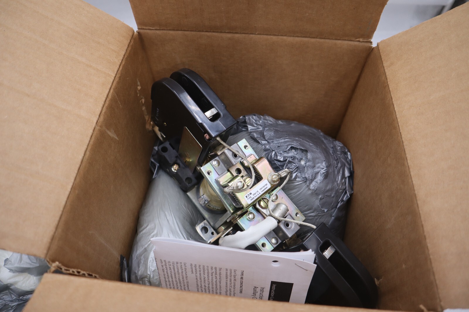 Used Eaton ME411E DC Definite Purpose Contactor; Size 4 NEW #G445
