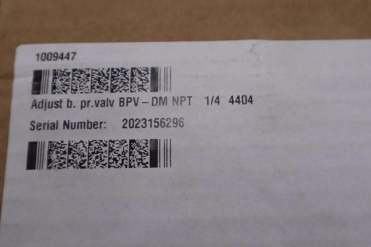 Used Prominent Stainless Steel Adjustable BPV-DM 1009447 Pressure Relief Valves #5628