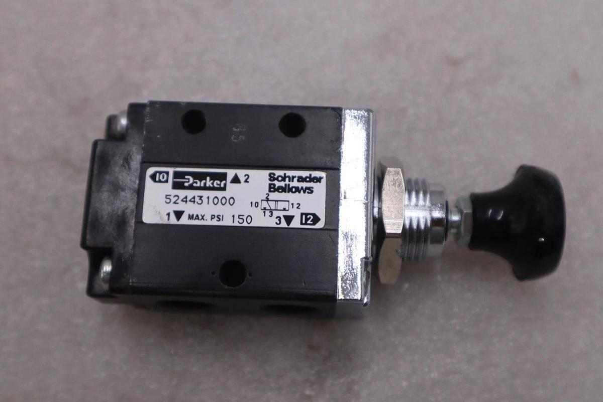 PARKER 524431000 MANUAL AIR CONTROL VALVE STOCK #K-1957A