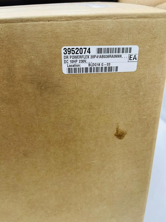 NEW Allen-Bradley 20P41AB038RA0NNN Series A 10.0HP PowerFlex DC FRN: 7.002 1443