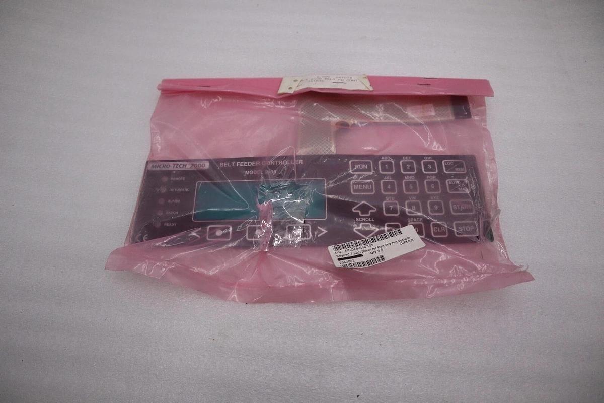 NEW KEYPAD TOUCH PANEL FOR RAMSEY MICRO-TECH-2000 MODEL 2105 STOCK 5995