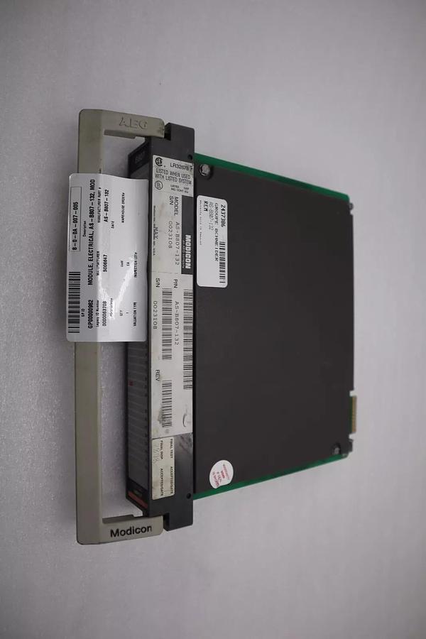 Used AEG Modicon Input Module AS-B807-132 120VAC STOCK 340-C