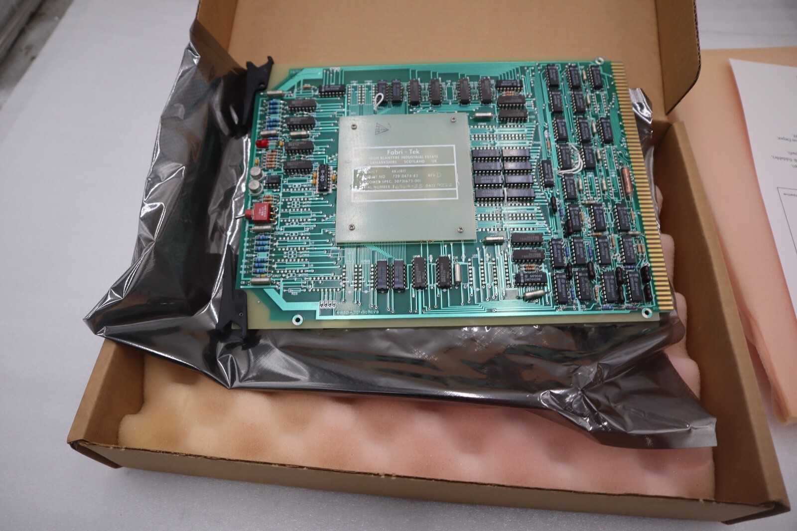 NEW CTS CORPORATION 729-0474-82 CIRCUT BOARD STOCK G597