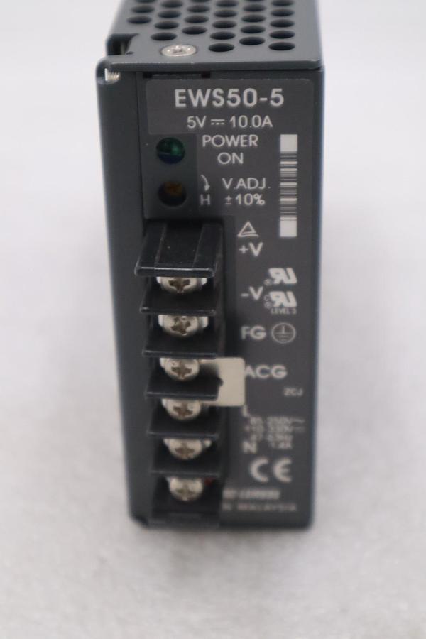 Used NEMIC-LAMBDA EWS50-5 POWER SUPPLY STOCK #L-243B