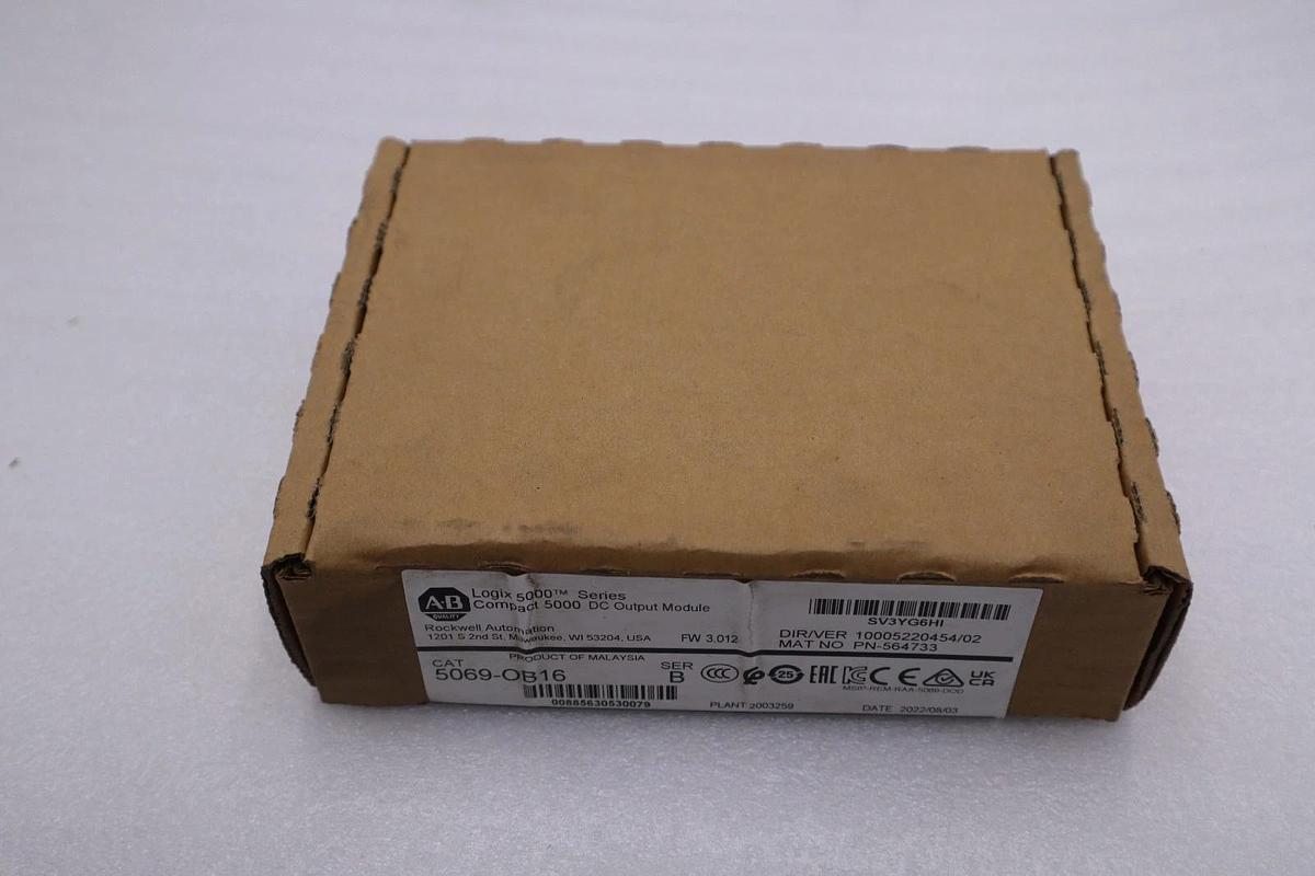Used New ALLEN BRADLEY AB 5069-OB16 Compact 5000 16 Channel Output Module STK GF25