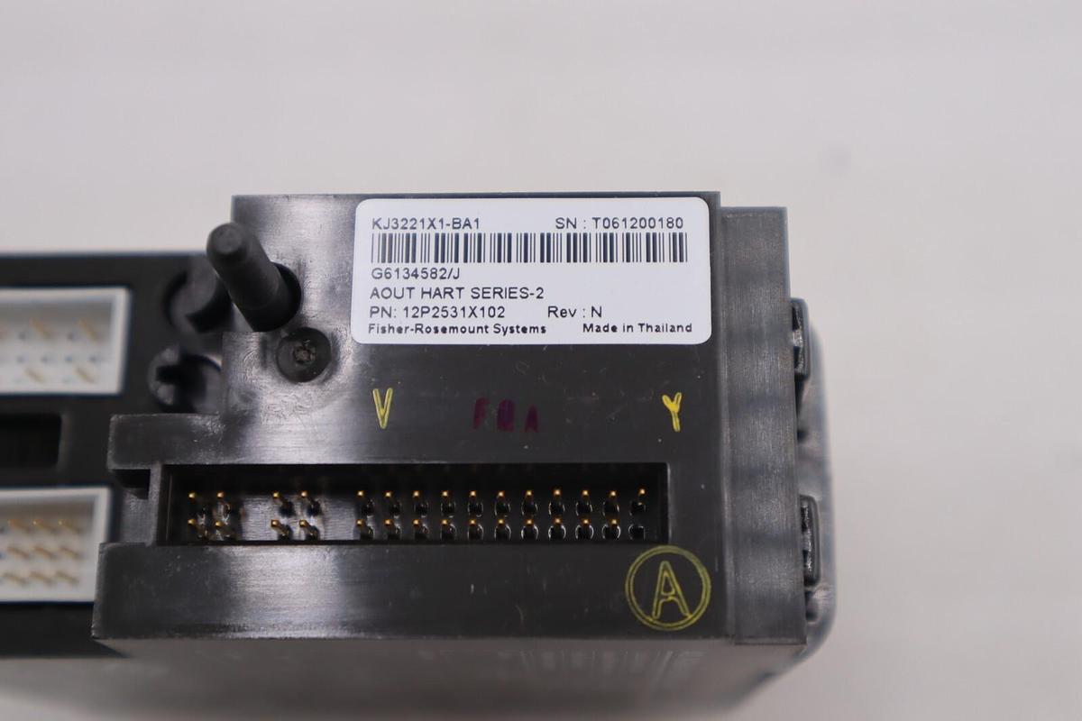 Used Emerson Analog Out Card KJ3221X1-BA1, New in Open Box STOCK L-438