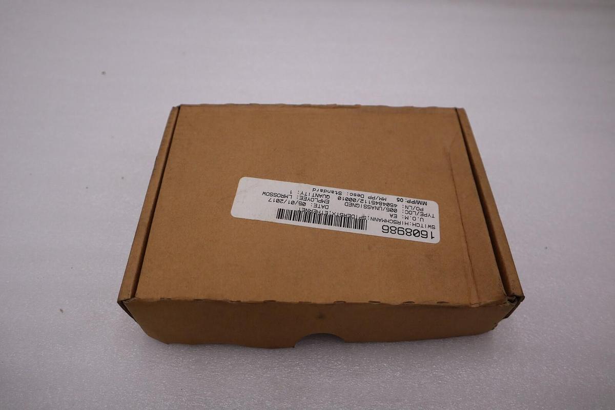 Used NEW OPEN BOX SPIDER5TX HIRSCHMANN SPIDER 5TX  Module Rail Switch STOCK H514A