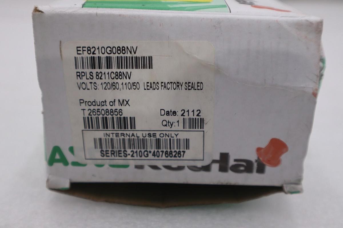 NEW IN BOX ASCO EF8210G088NV 120/60 110/50 VALVE STOCK G572
