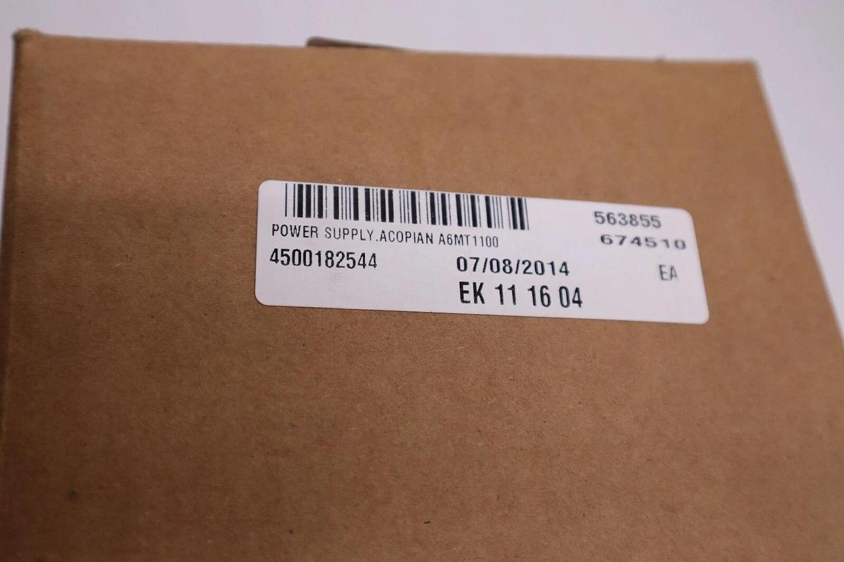 Used NEW ACOPIAN A6MT1100 GOLD BOX AC-DC SINGLE OUTPUTSTOCK G273