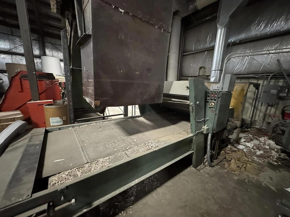 Used MAREN COMPLETE SHREDDING & BALING SYSTEM BALER SHREDDER SYSTEM WITH DUMP