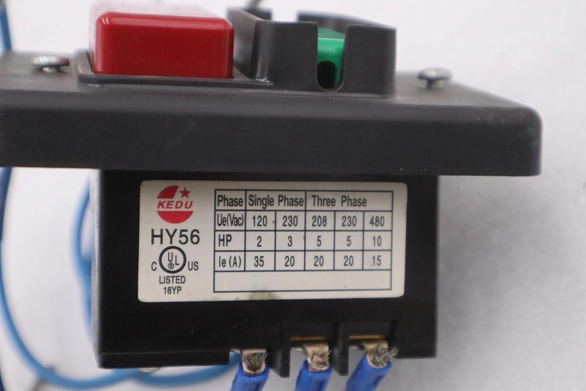 NEW OPEN BOX KEDU HY56 Industrial On/Off Pushbutton Switch STK L200CC