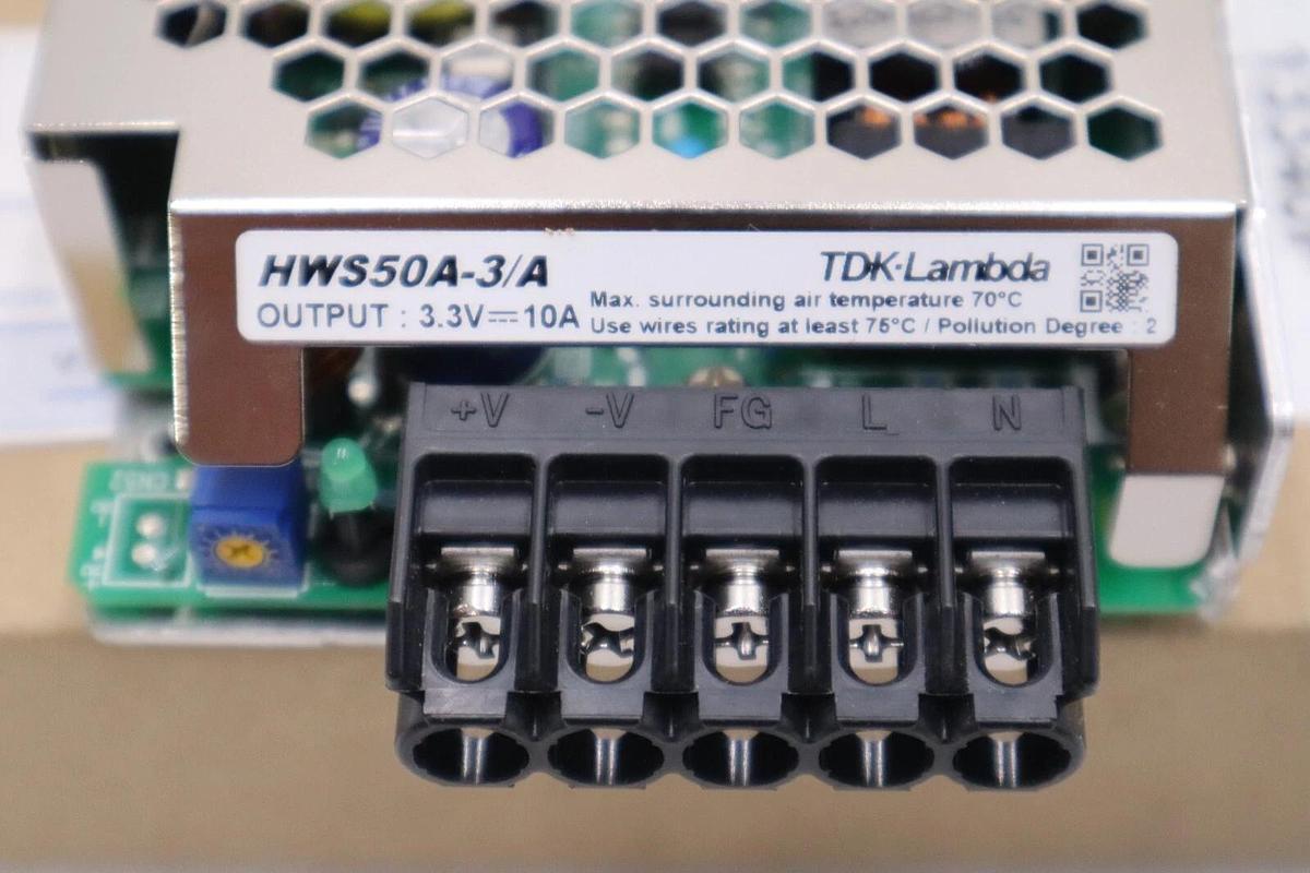 Used NEW Tdk-lambda HWS50A-3/A POWER SUPPLY AC-DC 3.3V 10A POWER SUPPLY STOCK H304A
