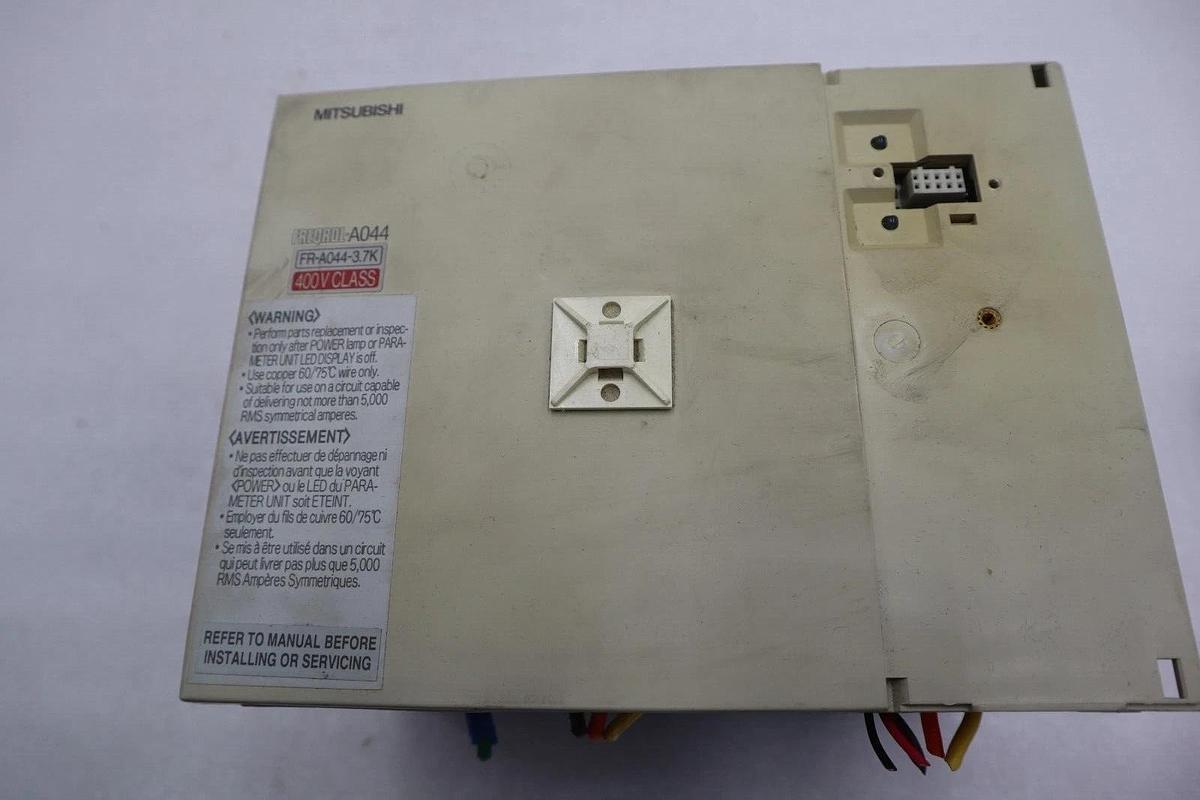 Used Mitsubishi FR-A044-3.7K-UL Freqrol Inverter Drive 380-460v-ac 5hp STK 2263-A