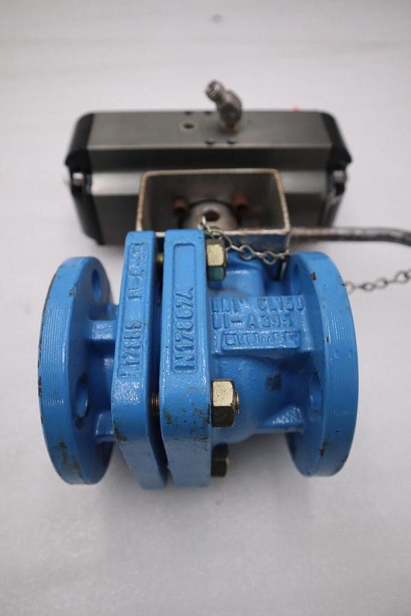 Used FLOWSERVE AKH2A 1" PEA BODY/BALL PART B063S10 STOCK M-80