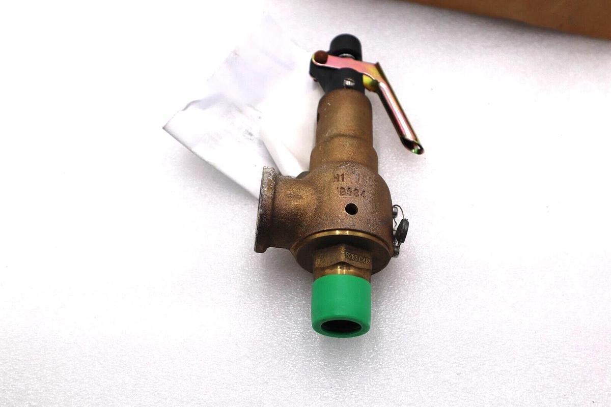 Used NEW KUNKLE 6021EDT01-LM RELIEF VALVE 3/4" 250 PSIG CAP 2829 LB/R J16 #L-628