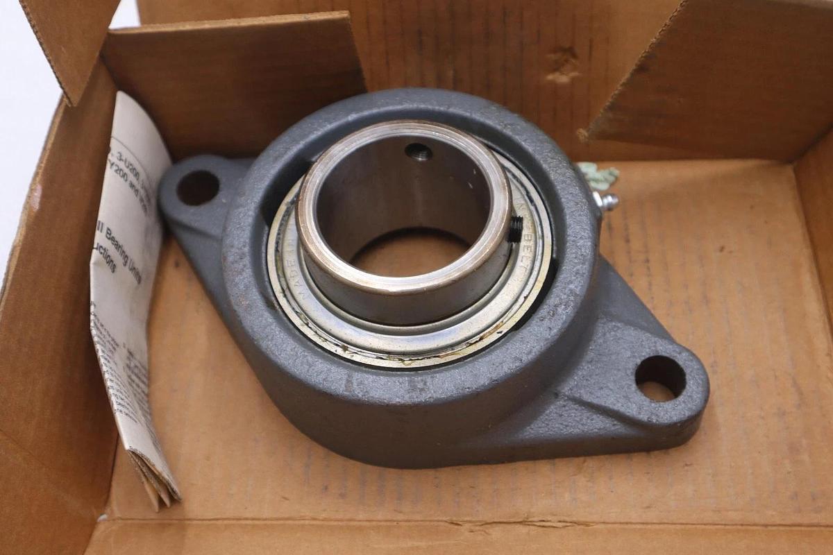 Used FX3U235N Linkbelt New Ball Bearing Flange Unit 2 3/16 STOCK B-792