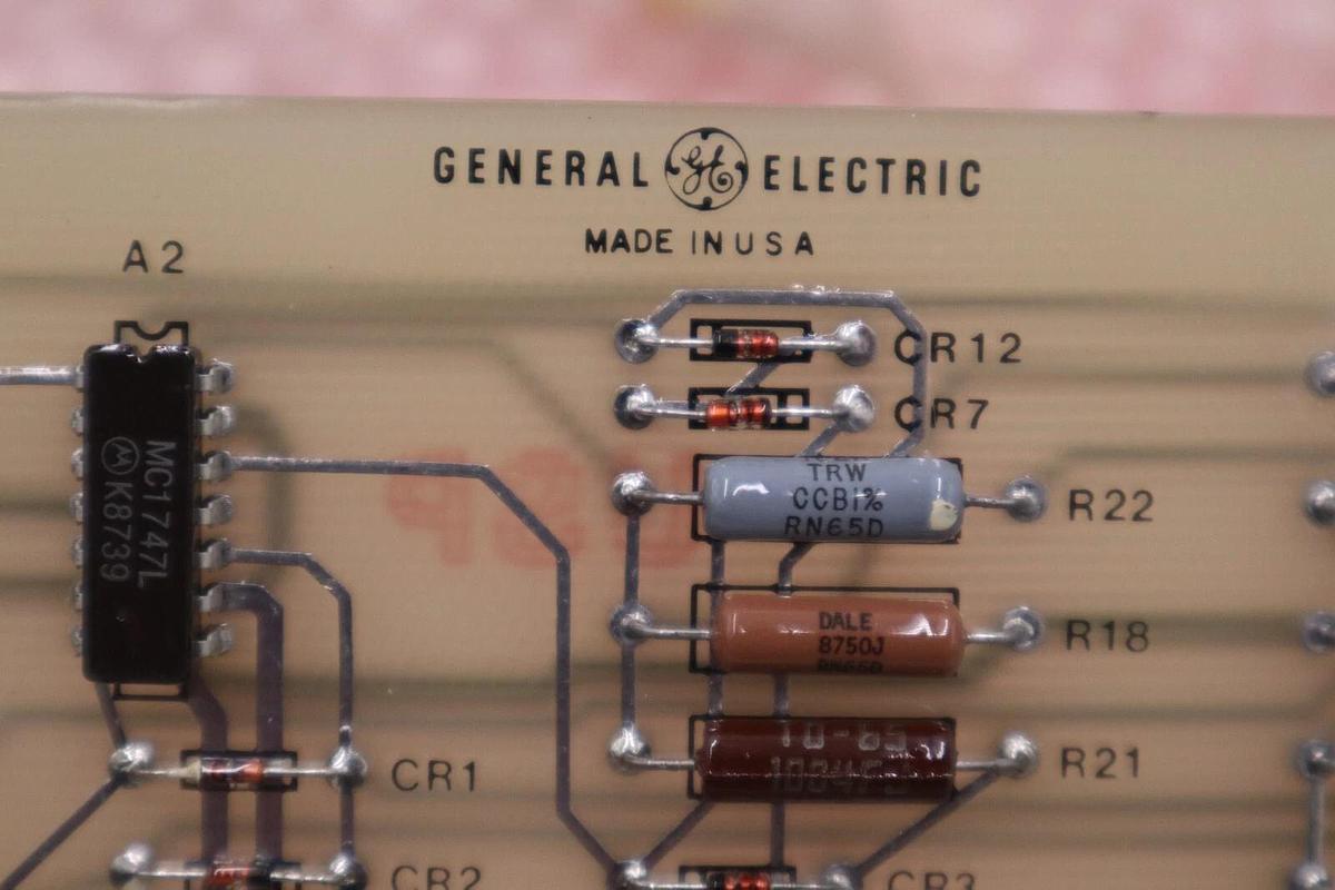 Used NEW GENERAL ELECTRIC 4176J85-G1 SP/OV SP/0 SP BOARD STOCK G667