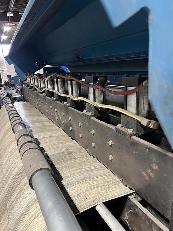 Used 84" ROSENTHAL DOWN-CUT SHEETER WITH SLITTING AND PUNCHING WM-7-HHDUBSHTCIPH-12