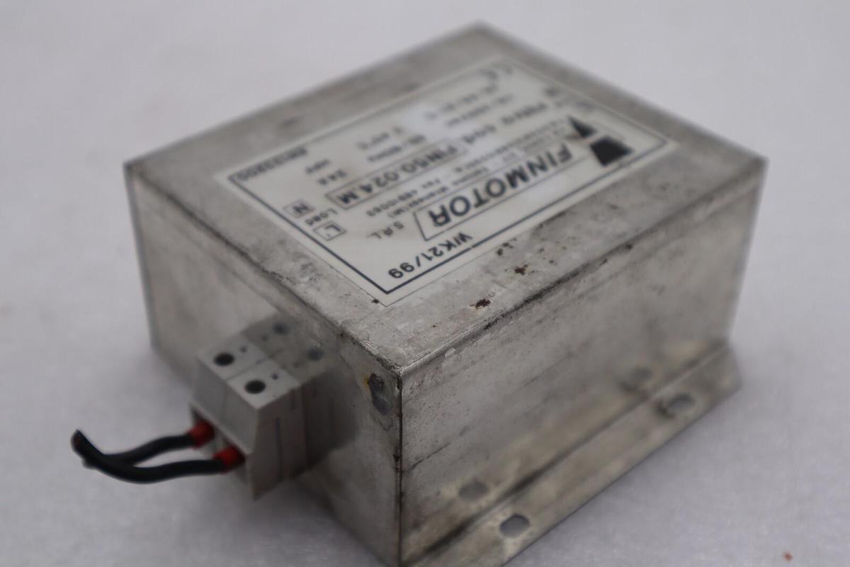 Used FINMOTOR FIN50.024.M FILTER STOCK #K-2389