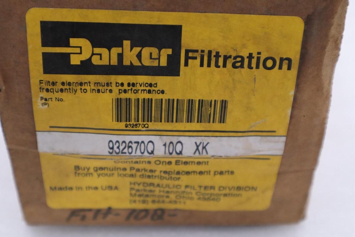 PARKER 932670Q 10Q XK Low Pressure Replacement Filter - NEW - STOCK GF1204