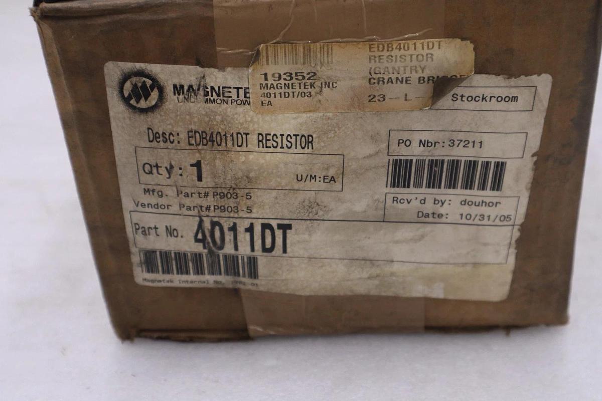 Used NEW MAGNETEK EDB4011DT / EDB4011DT  RESISTOR STOCK GF253